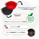 Forma De Silicone Para Air Fryer - (PAGUE 4 e LEVE 5) ou (PAGUE 4 E LEVE 6)