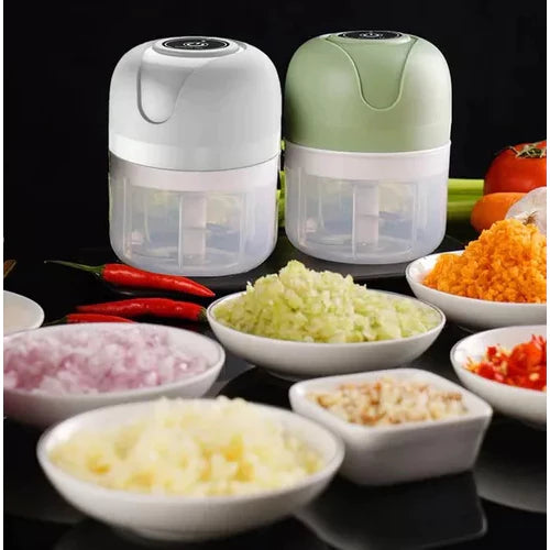 Mini Processador Elétrico Recarregável - 250ml